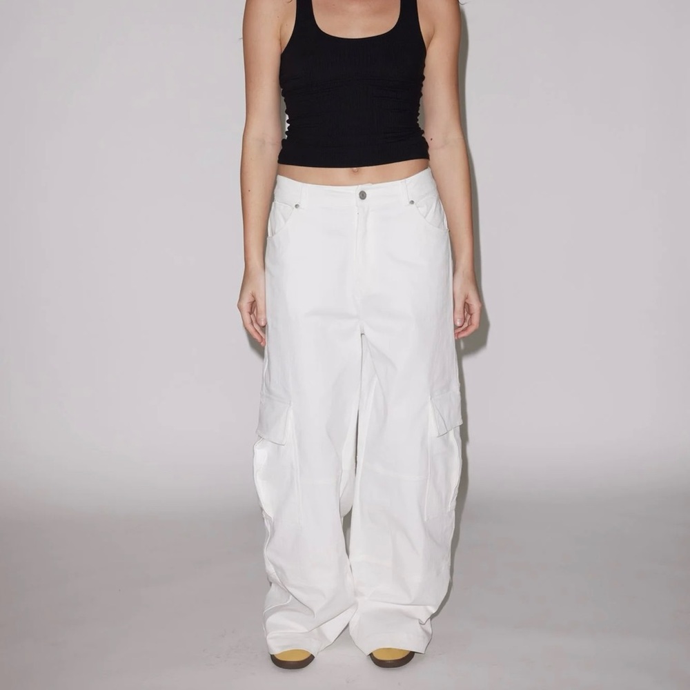 LOCAL EUROPEAN Relaxed Denim Cargo